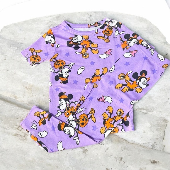 Disney Other - New Kids Disney Mickey Mouse Halloween pajama set